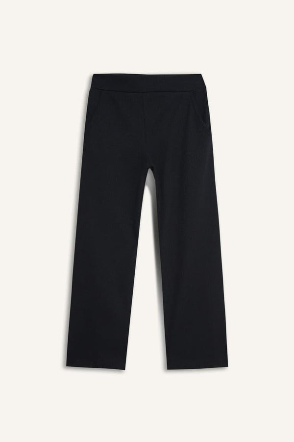 Wide Leg Waffle Pants Girl