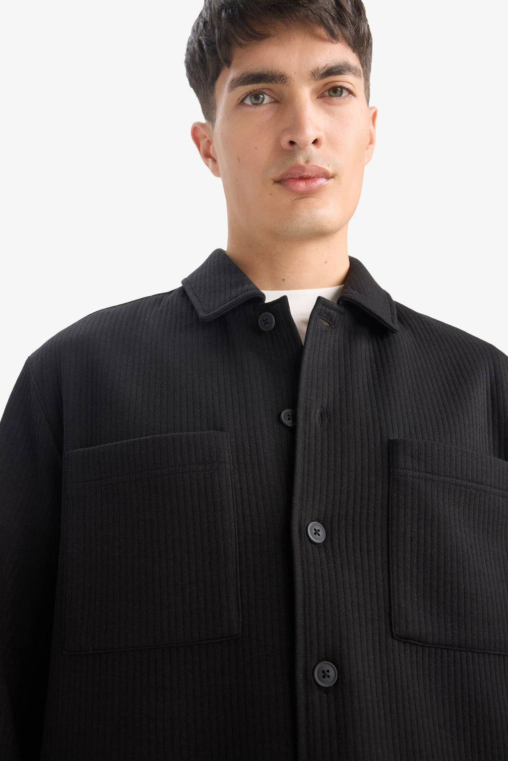 Regular Fit Woven Long Sleeve Shirt