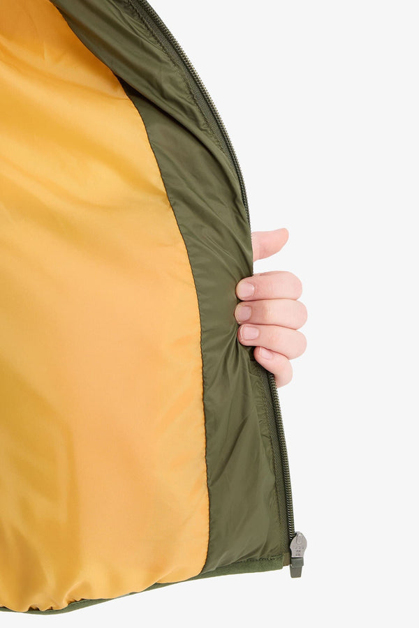Boys' Water Repellent Hooded Zip-Up Puffy Jacket