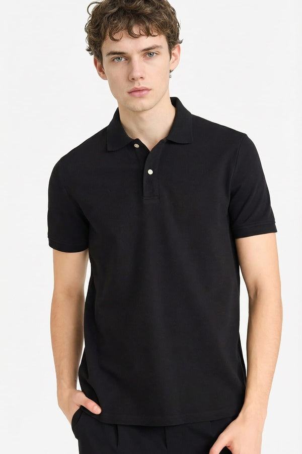 REGULAR FIT 100% Cotton Polo Shirt