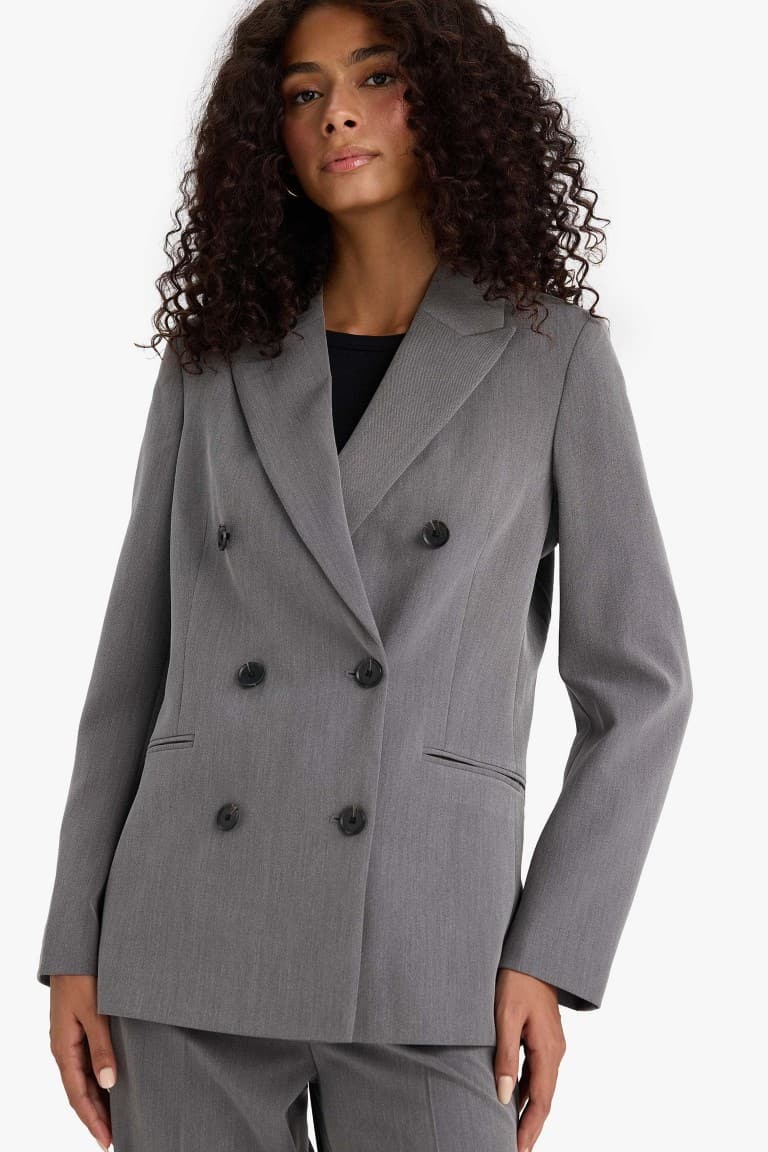 Regular Fit Jacket Collar Blazer Main image