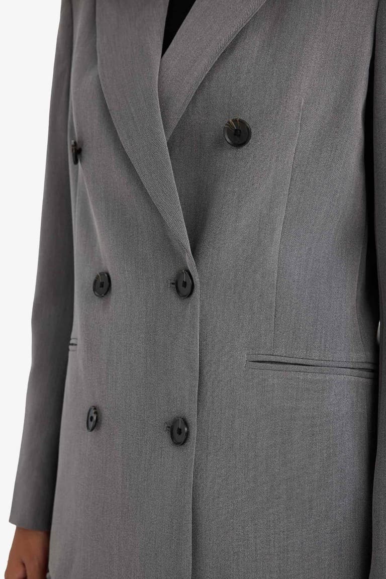 Regular Fit Jacket Collar Blazer