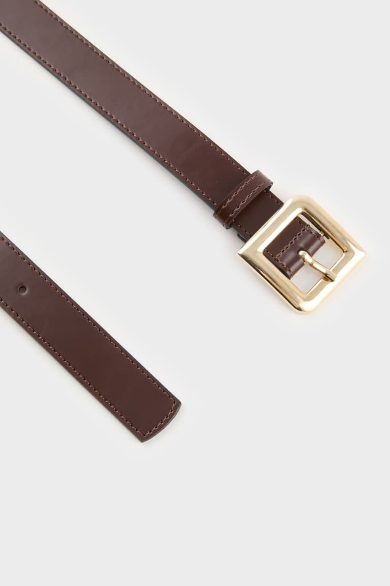 Women's Faux Leather Jean Belt Secondary image