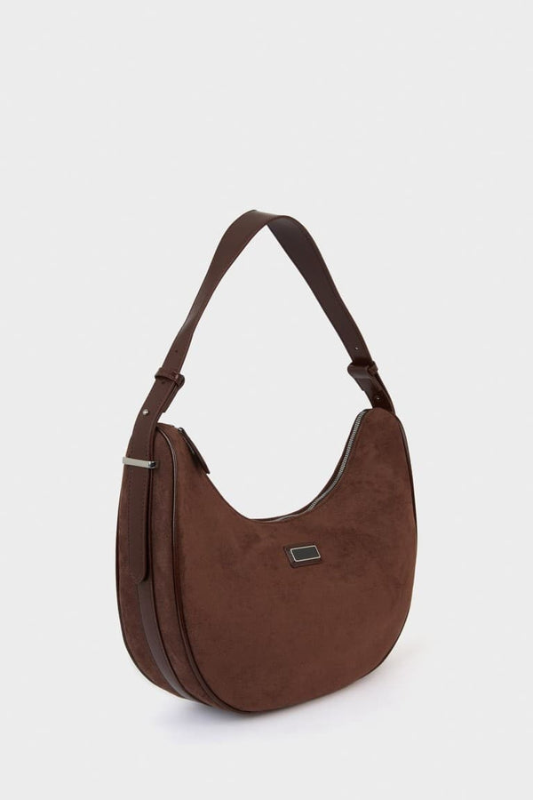 Women Suede Crossbody Bag