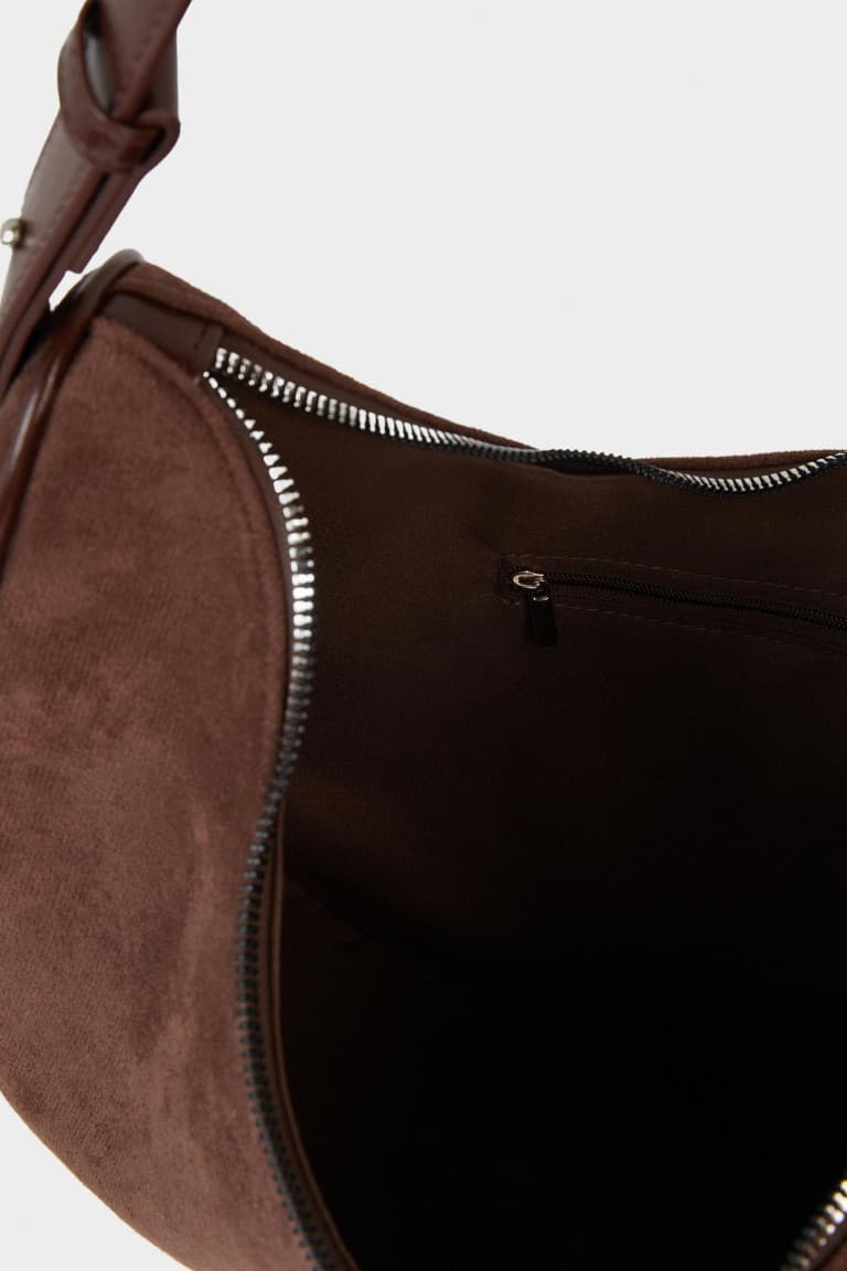 Women Suede Crossbody Bag