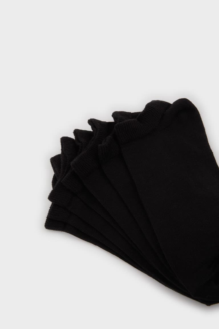 Men 7-Pack Cotton Booties Socks
