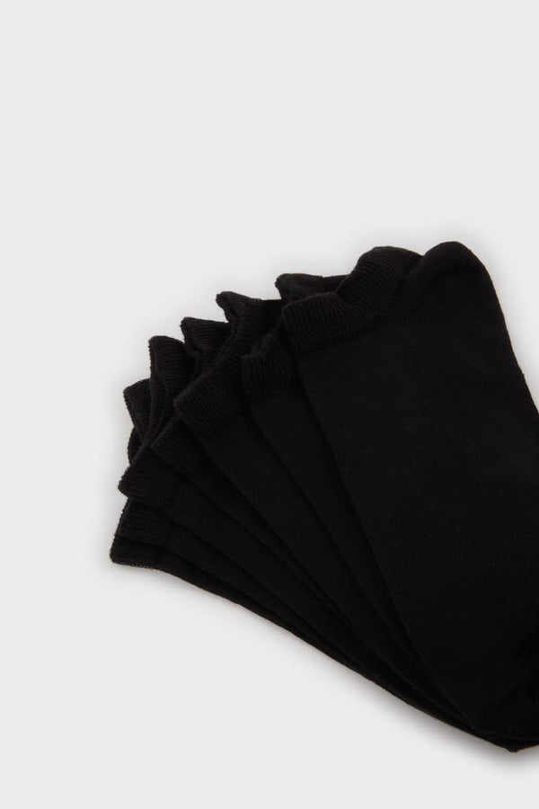 Men 7-Pack Cotton Booties Socks