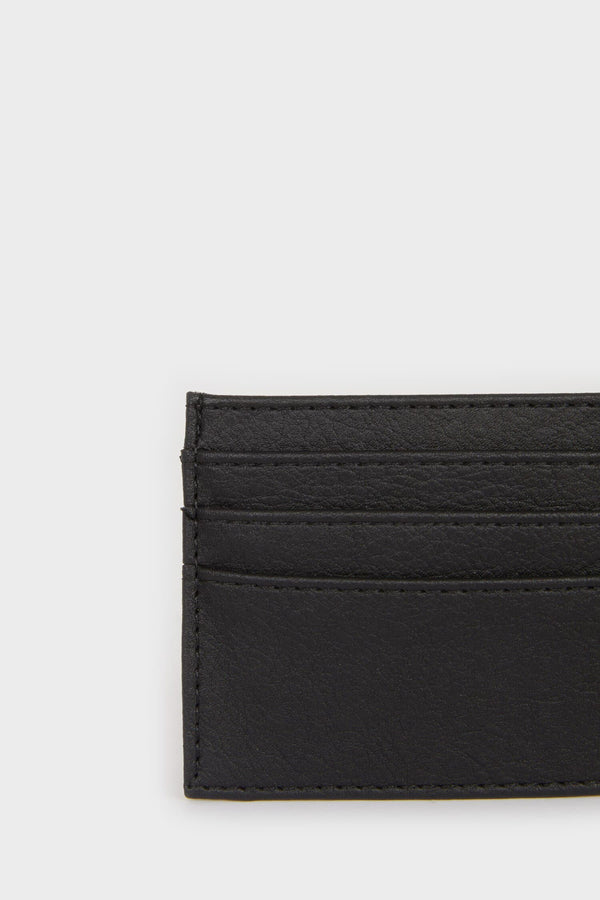Men Faux Leather Card Holder