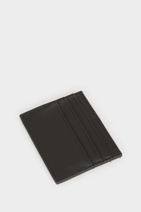 Men Faux Leather Card Holder