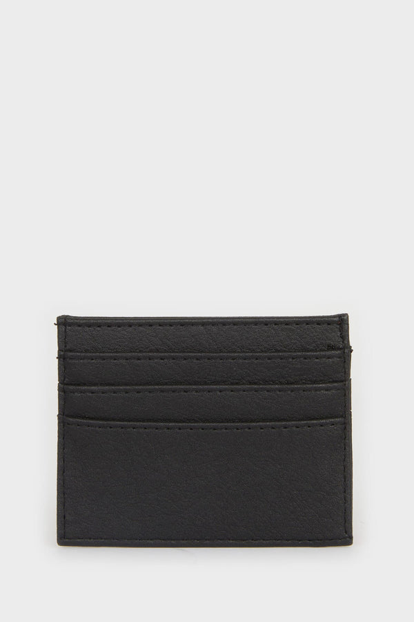 Men Faux Leather Card Holder