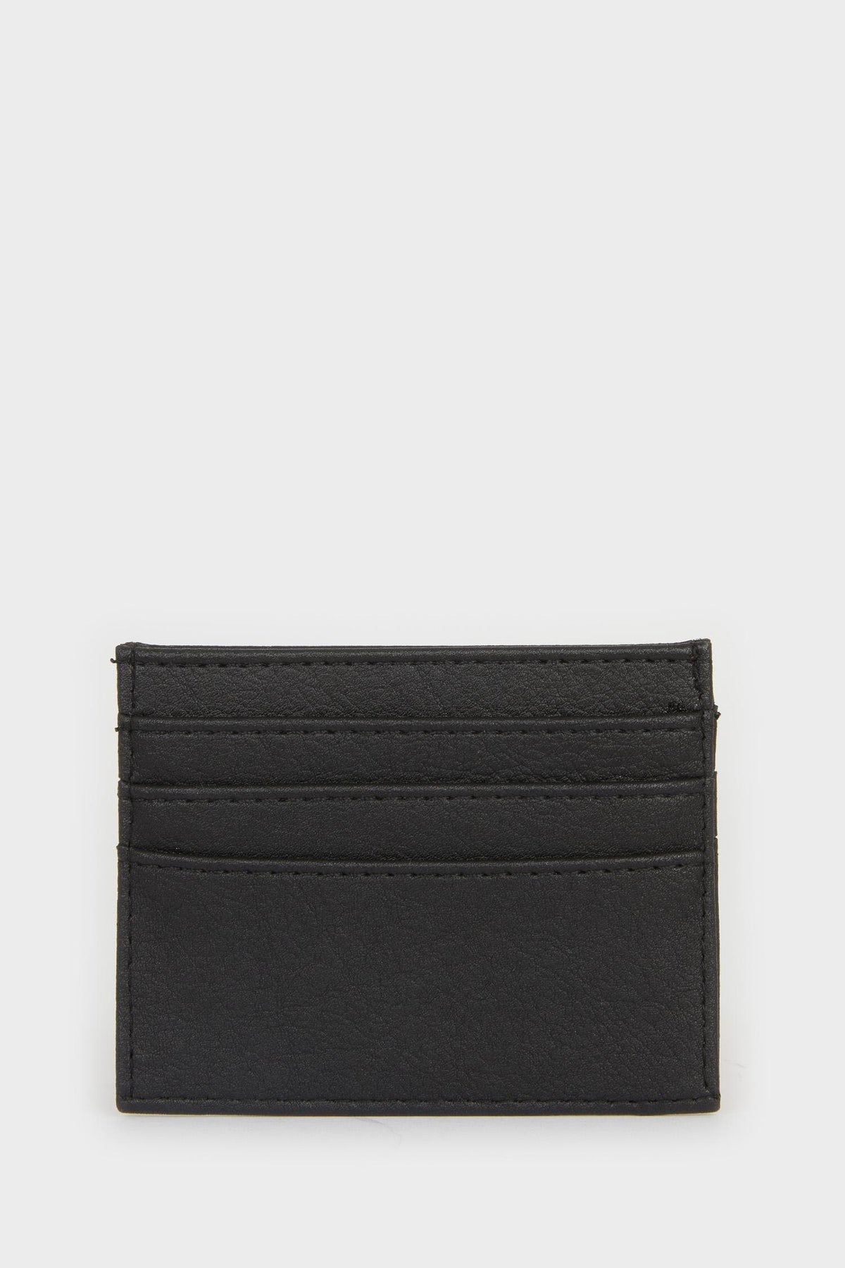 Men Faux Leather Card Holder