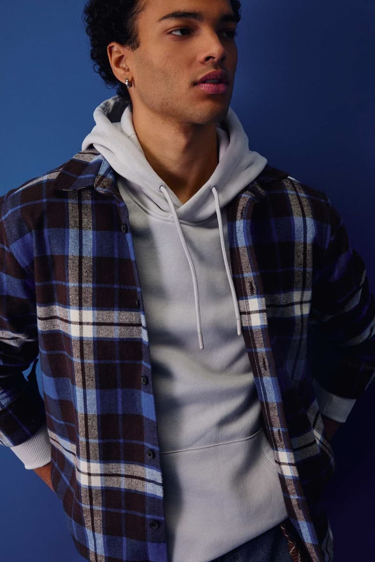 Regular Fit Polo Collar Lumberjack Long Sleeve Shirt Main image