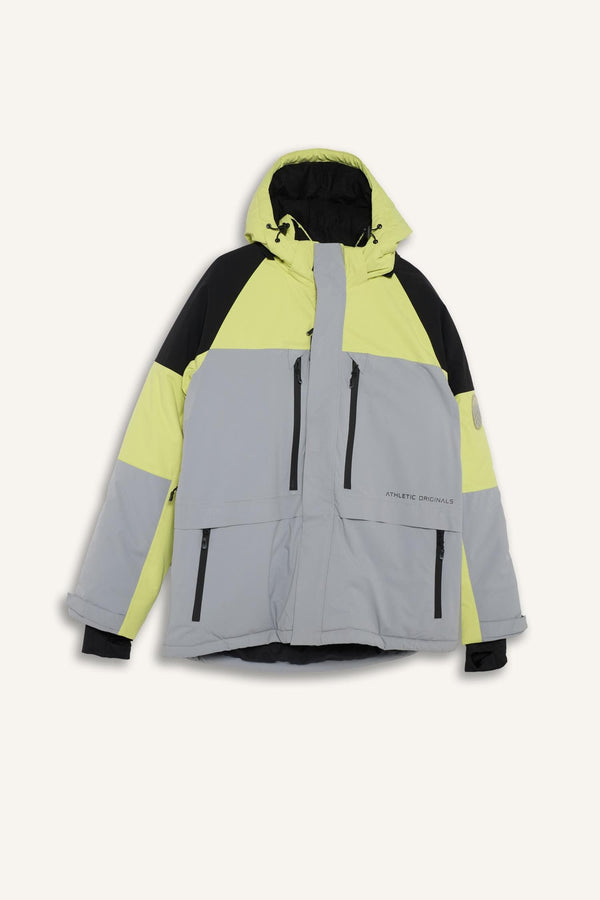 Water Repellent Regular Fit Hooded Zippered Ski Jacket