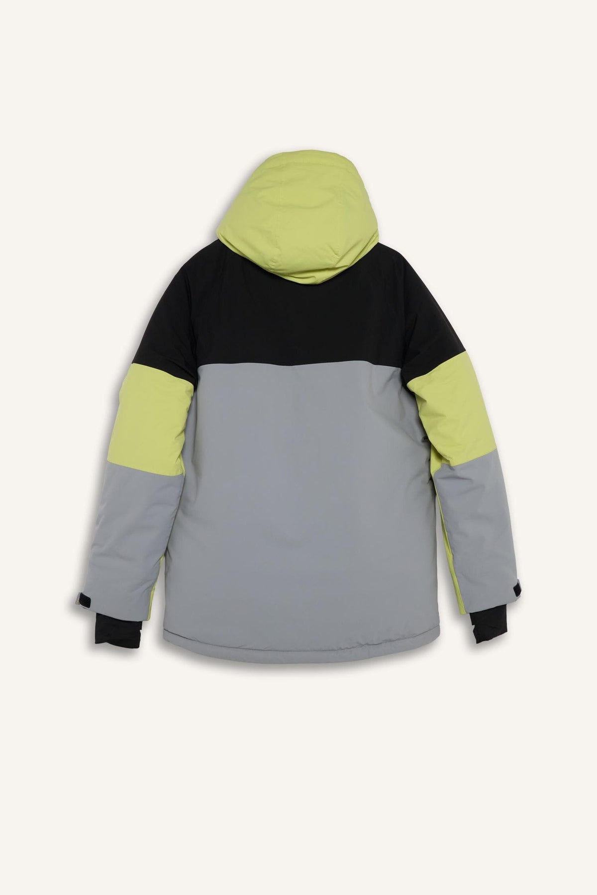Water Repellent Regular Fit Hooded Zippered Ski Jacket