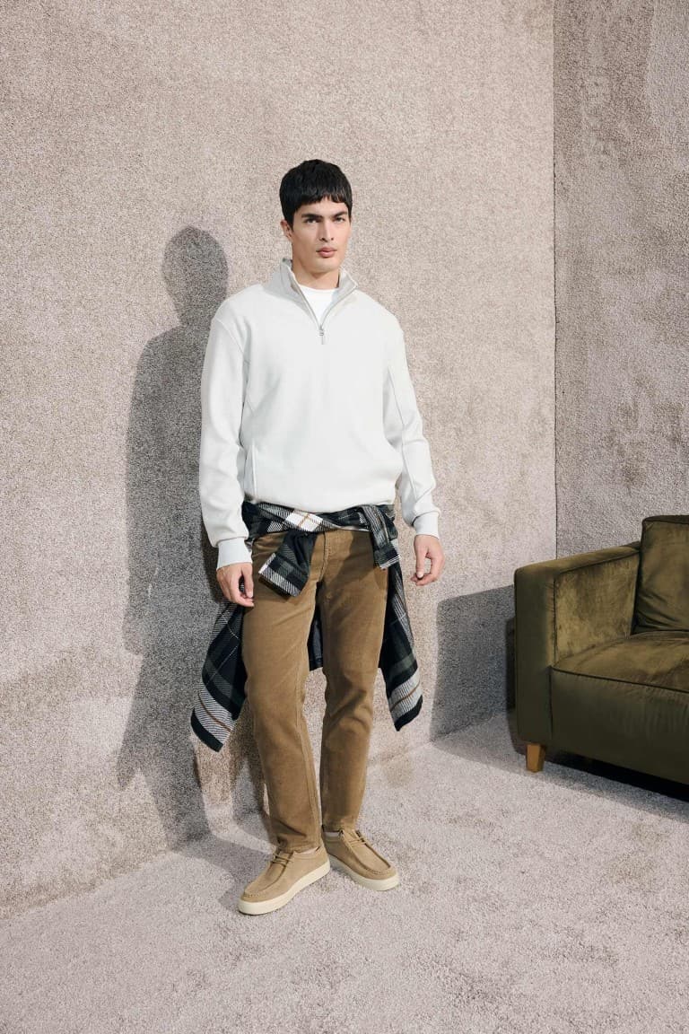 Regular Fit Corduroy Trousers Main image