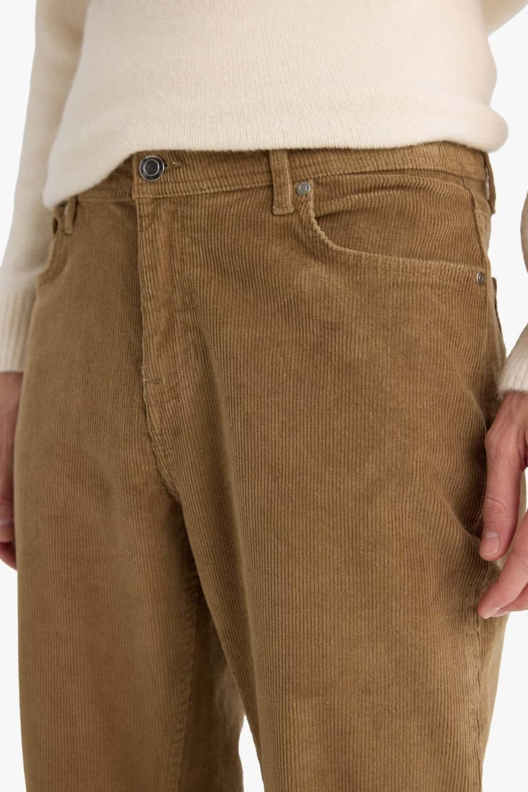 Regular Fit Corduroy Trousers