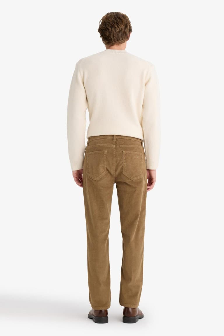 Regular Fit Corduroy Trousers