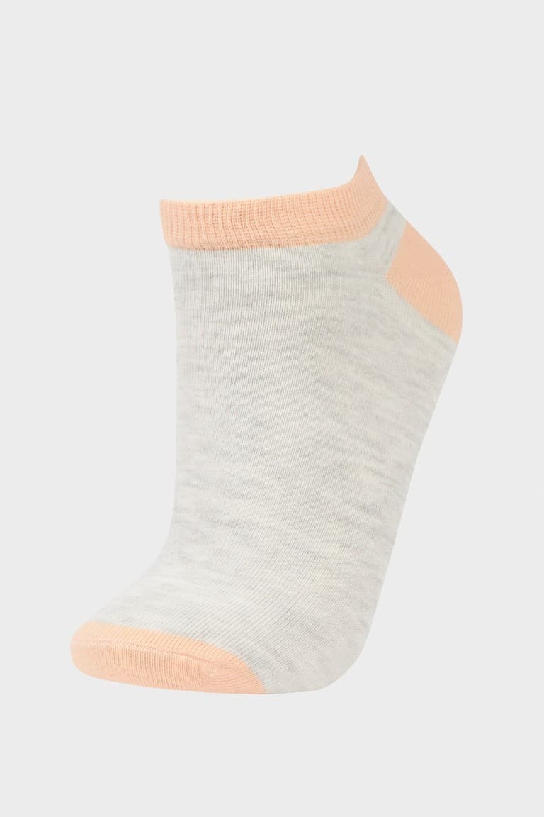 Women 5-Pack Cotton Booties Socks
