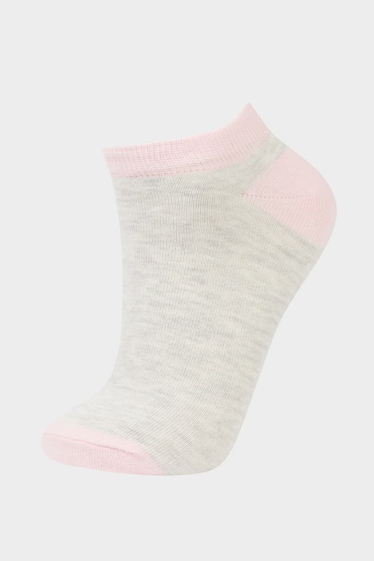 Women 5-Pack Cotton Booties Socks