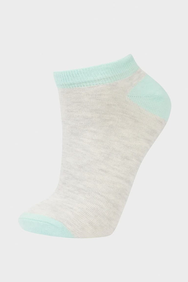 Women 5-Pack Cotton Booties Socks