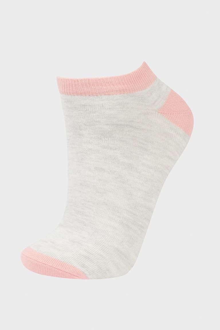 Women 5-Pack Cotton Booties Socks
