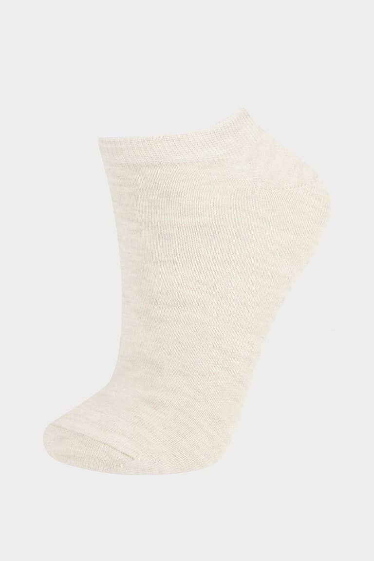 Women 5-Pack Cotton Booties Socks