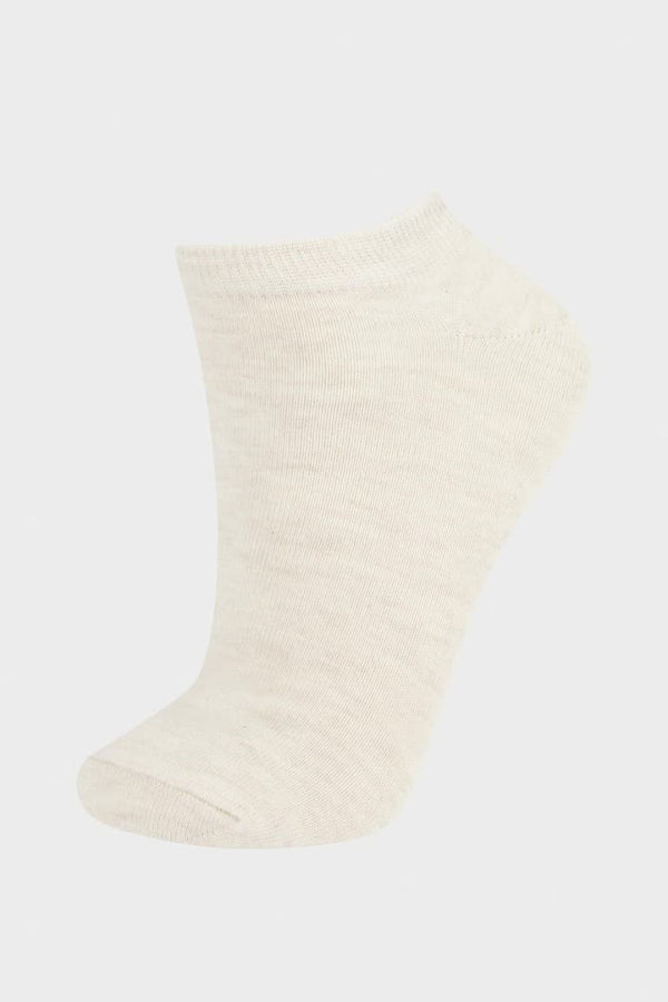 Women 5-Pack Cotton Booties Socks