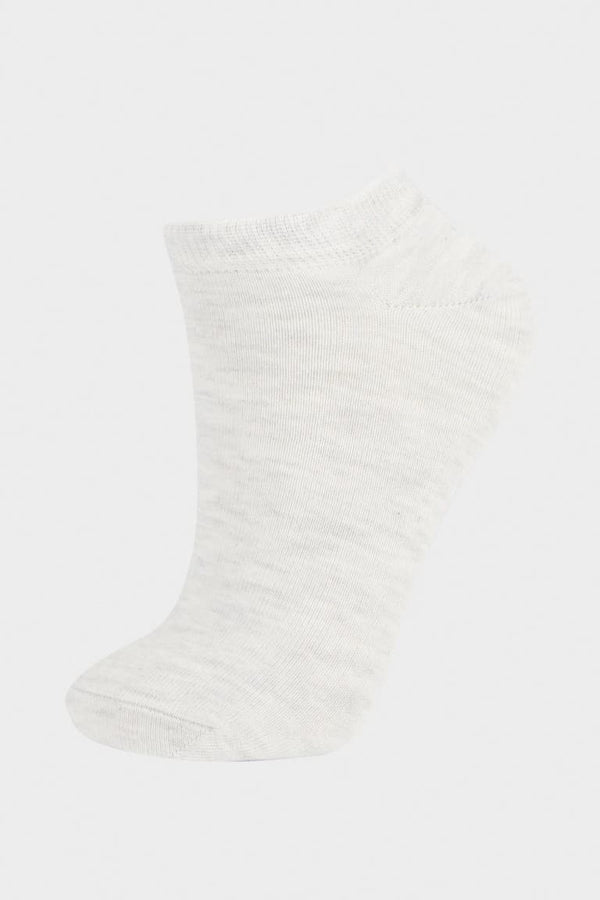 Women 5-Pack Cotton Booties Socks