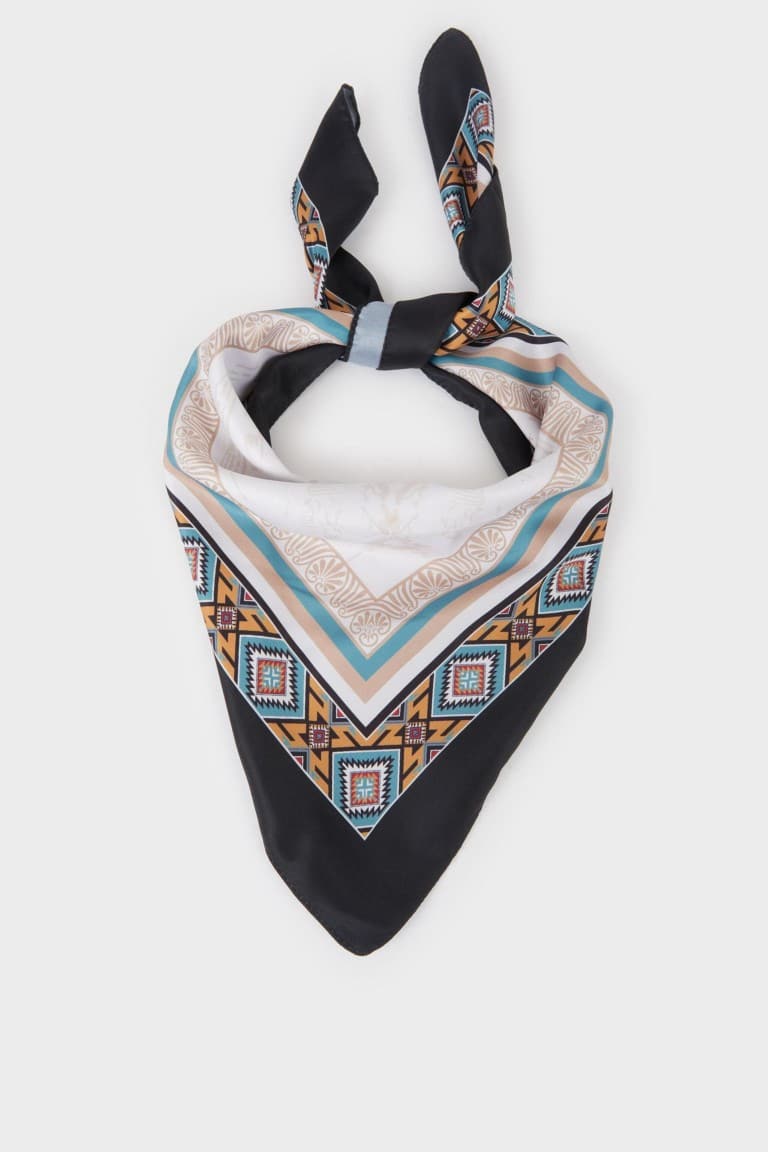 Women Zeugma Themed Scarf