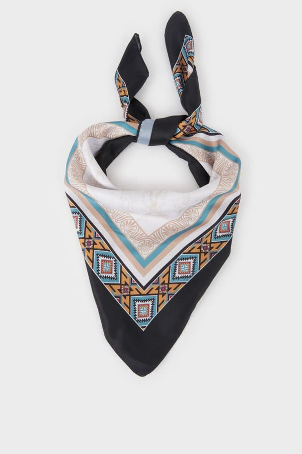 Women Zeugma Themed Scarf