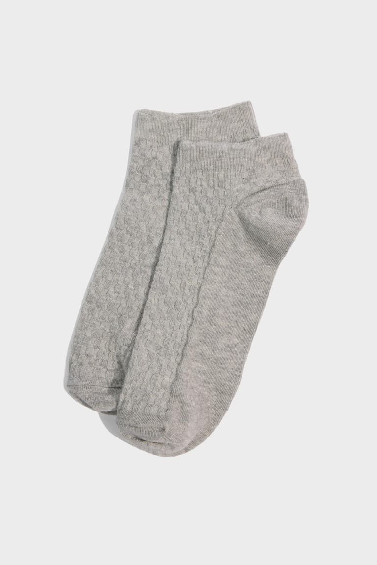 Men 5-Pack Cotton Ankle Socks