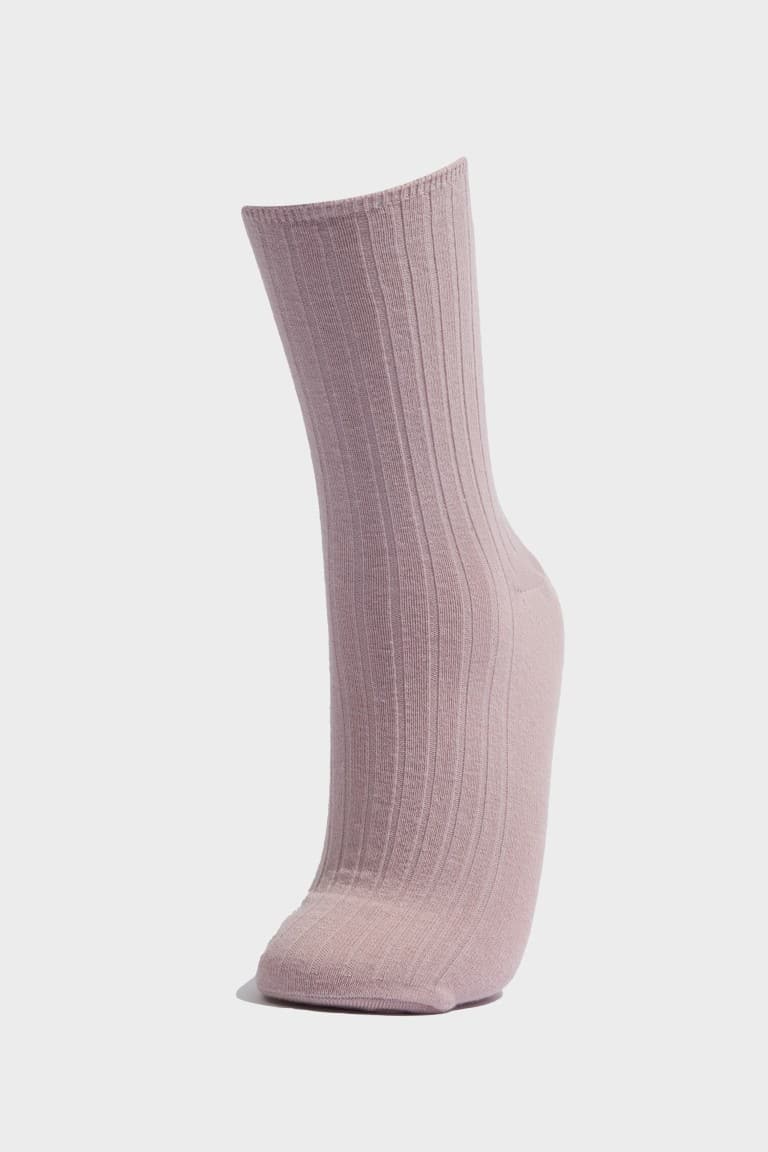 Womens 5-Pack Cotton Long Socks Secondary image