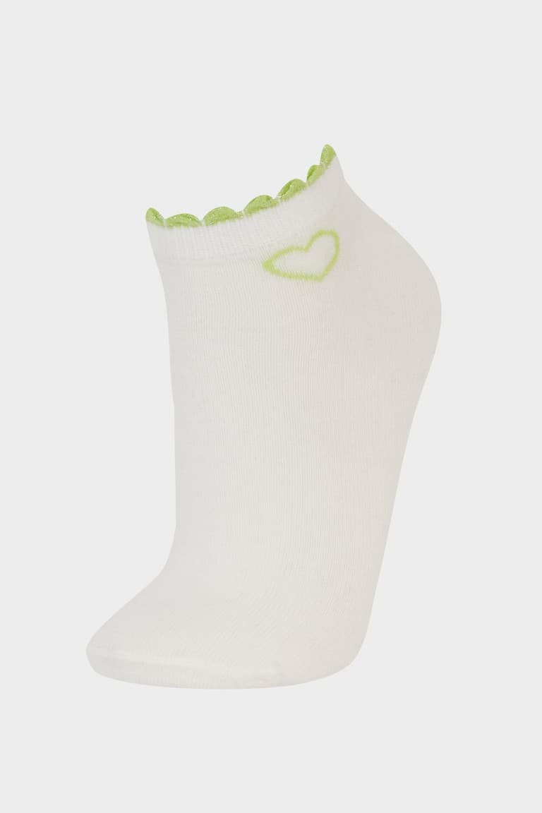 Women 3-Pack Cotton Booties Socks Secondary image