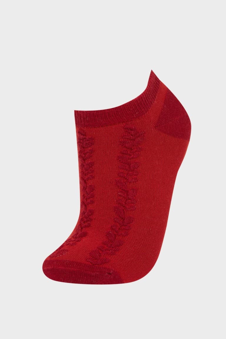 Women 5-Pack Cotton Booties Socks