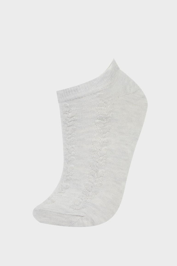 Women 5-Pack Cotton Booties Socks