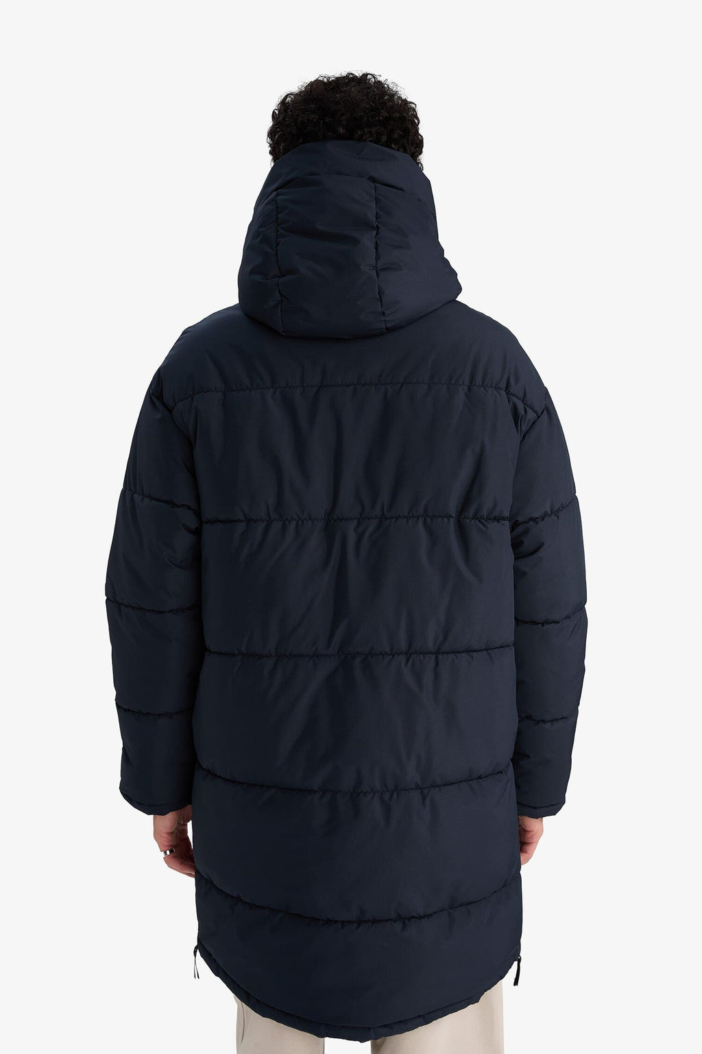 Water Repellent Hooded Parka Coat