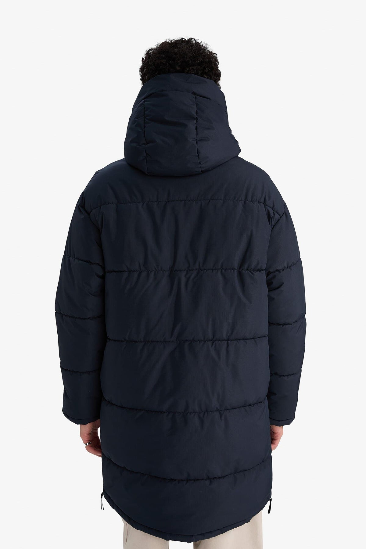 Water Repellent Hooded Parka Coat