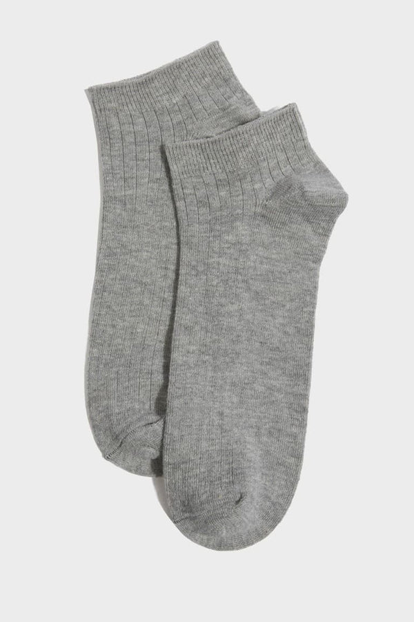 Mens 5-Pack Cotton Booties Socks