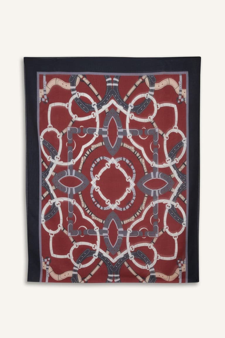 Women Patterned Hijab Shawl Main image