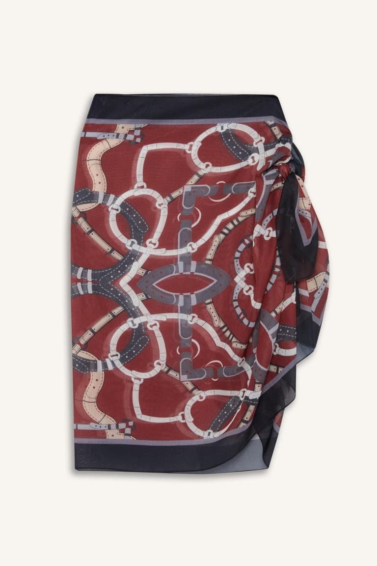 Women Patterned Hijab Shawl