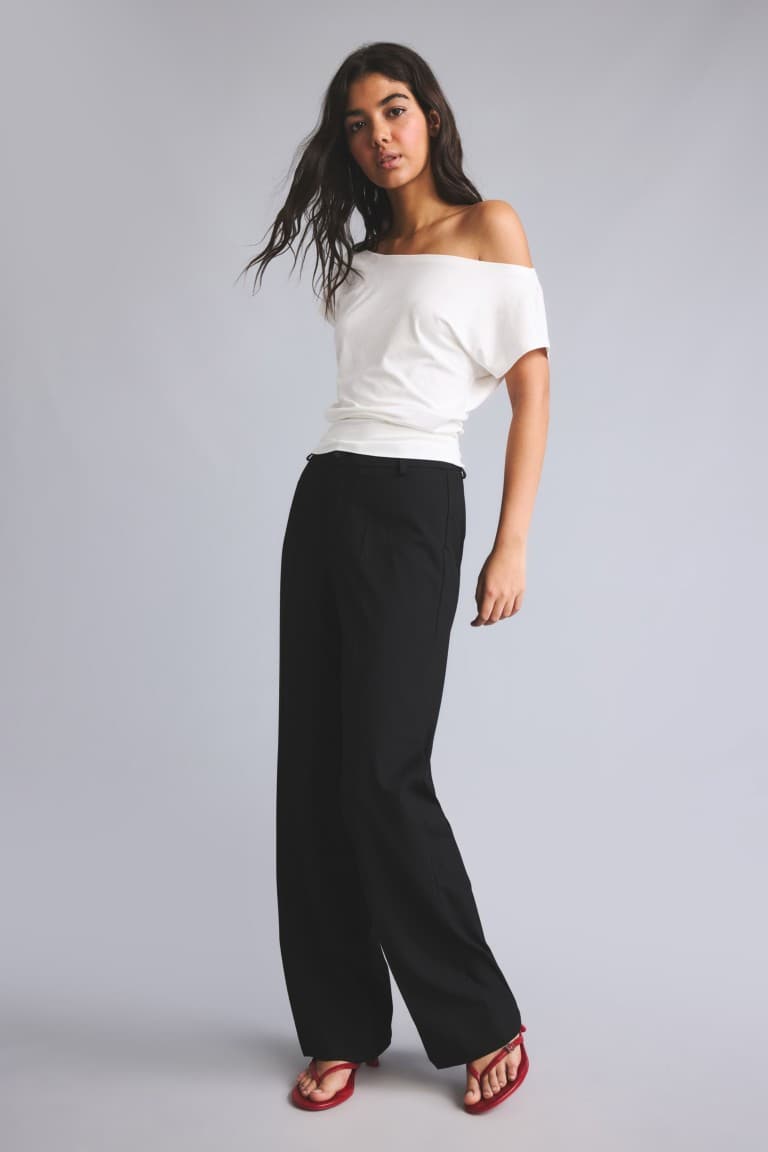 Straight Fit Fleto Pocket Normal Waist Standard Length Trousers