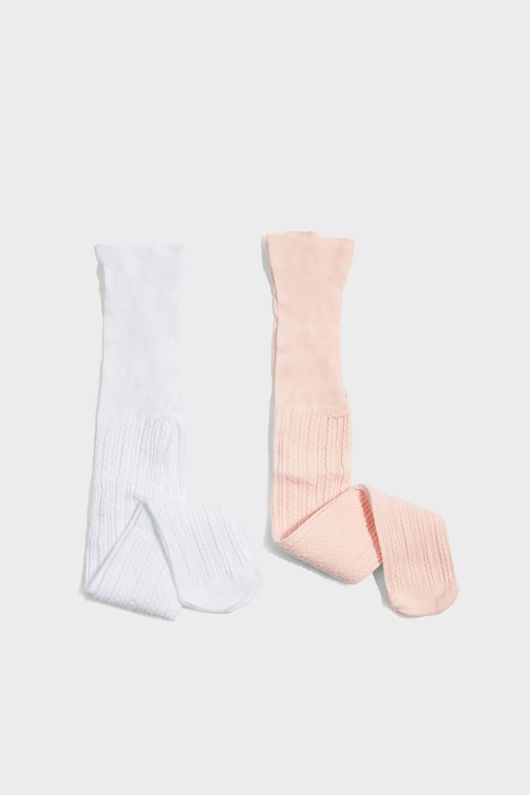 Baby Girl 2 Pack 60 Denier Pantyhose