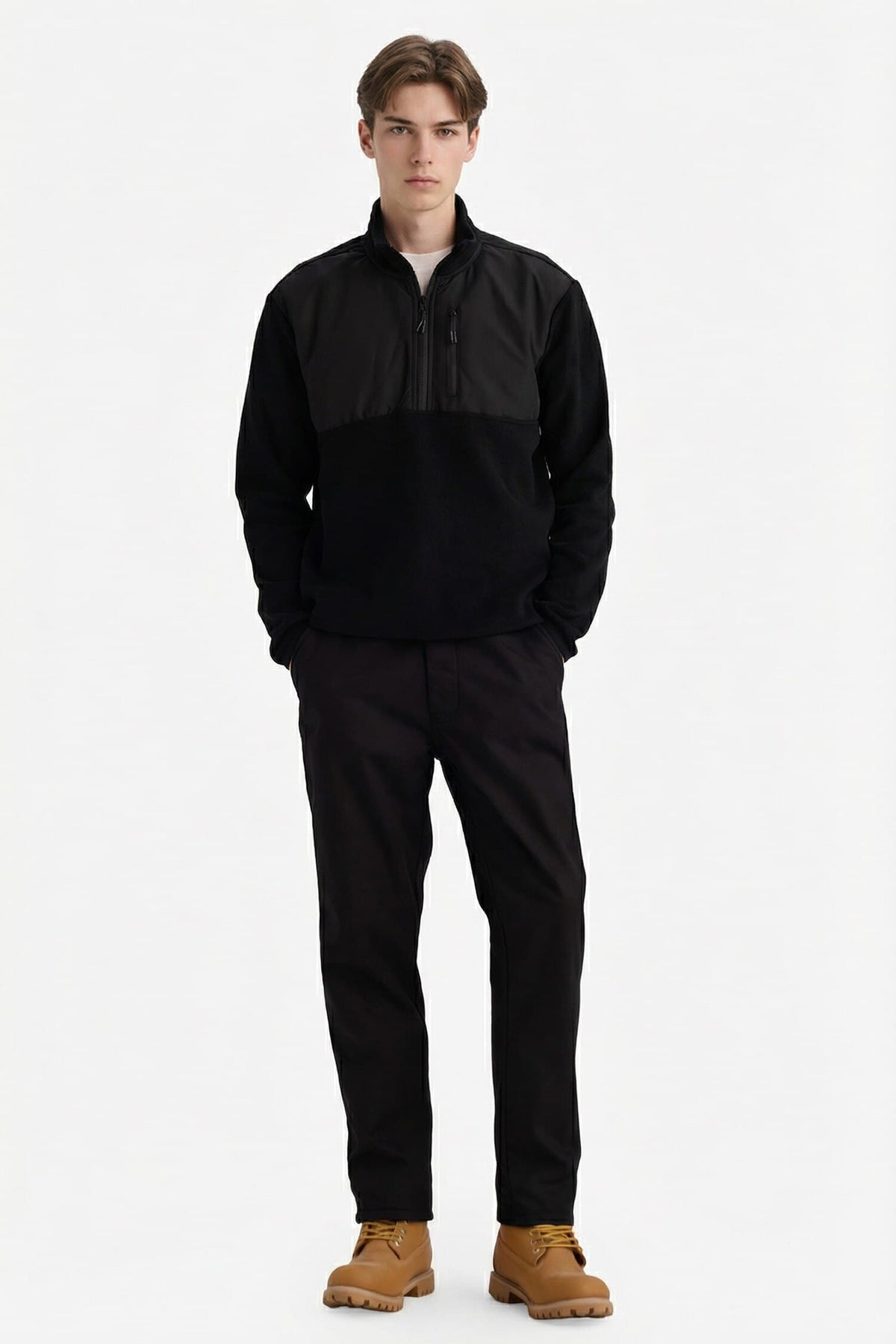 Jogger Fit Pants with Pocket Detail Main image