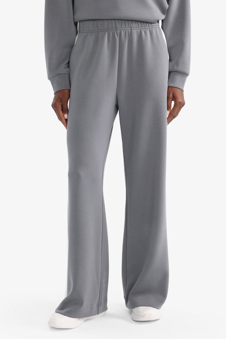 Wide Leg Modal Sweatpants With Pockets