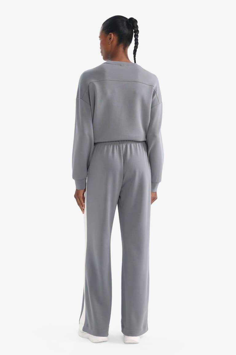 Wide Leg Modal Sweatpants With Pockets