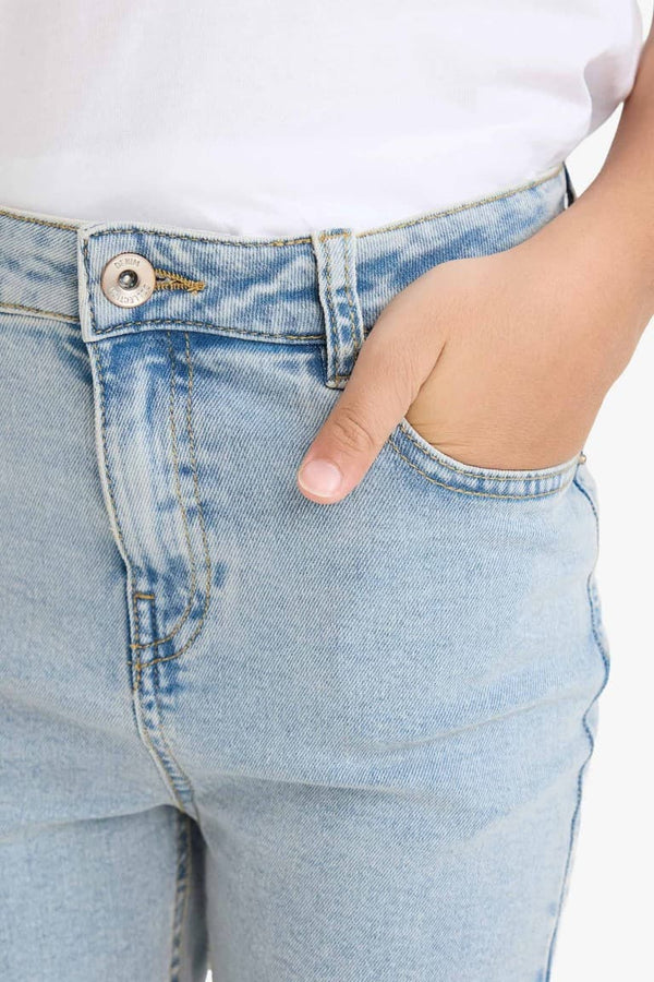 Slım Fit Straight Leg Jeans Boy