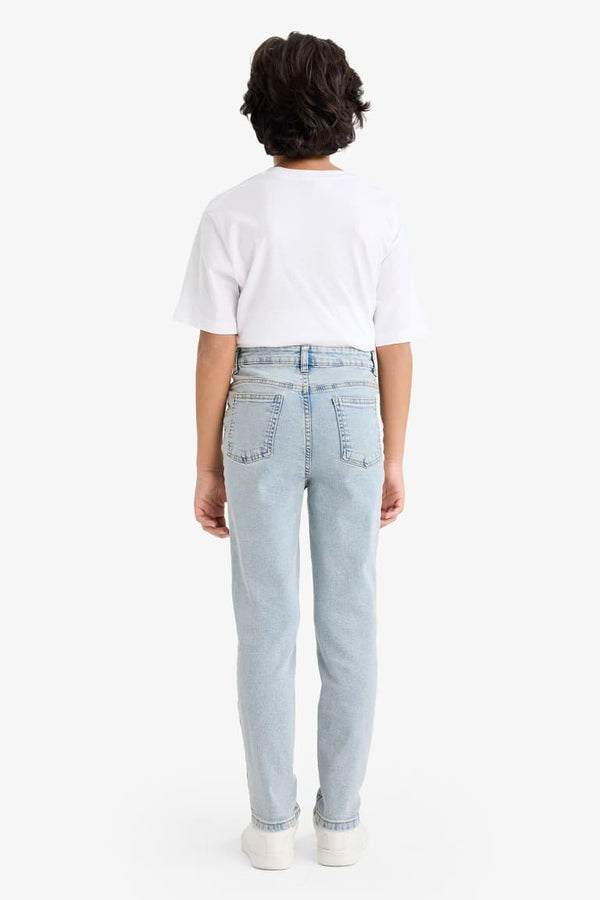 Slım Fit Straight Leg Jeans Boy