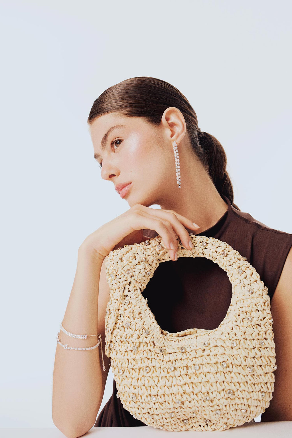 DCEY x DeFacto Women Straw Handbag