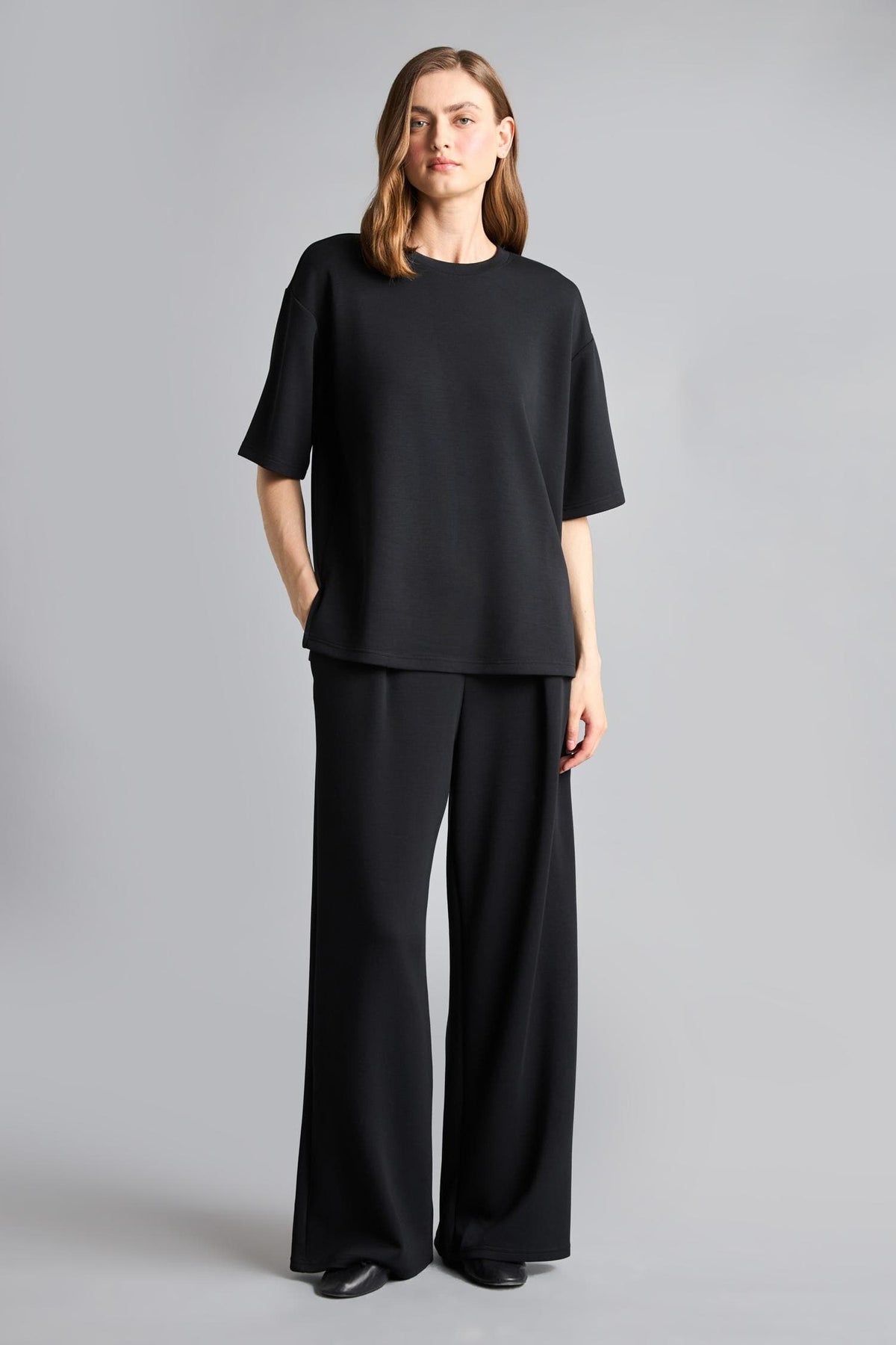 Straight Modal Trousers Main image