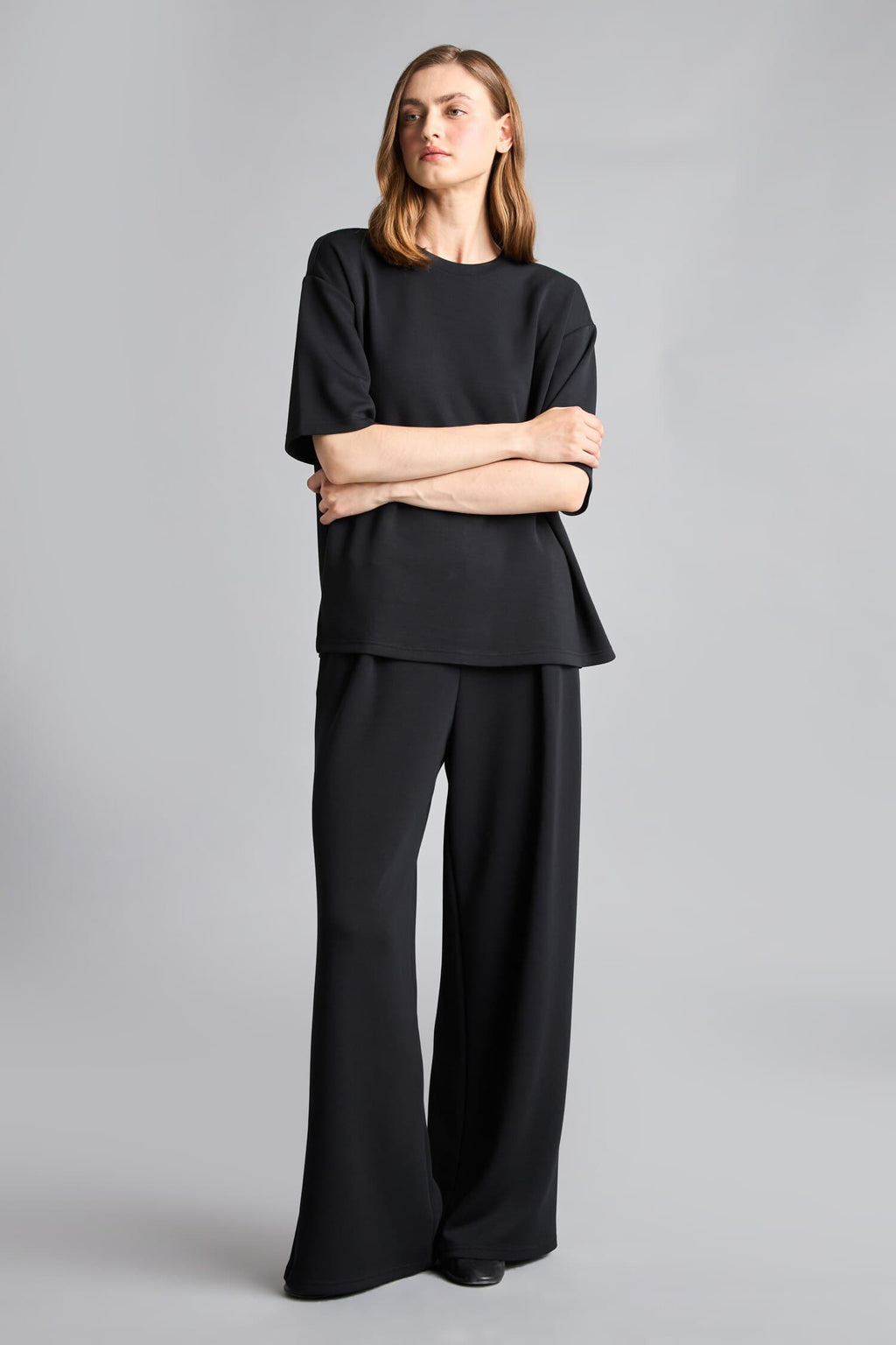 Straight Modal Trousers
